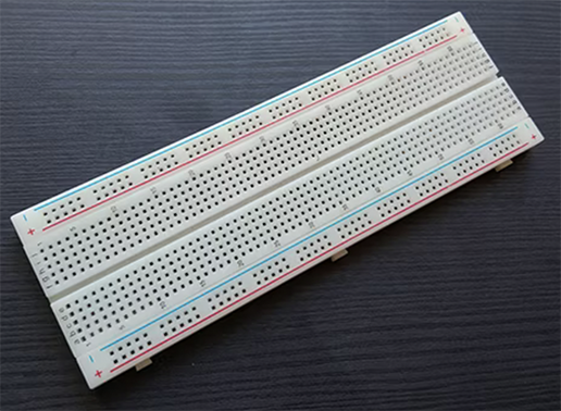A normal breadboard